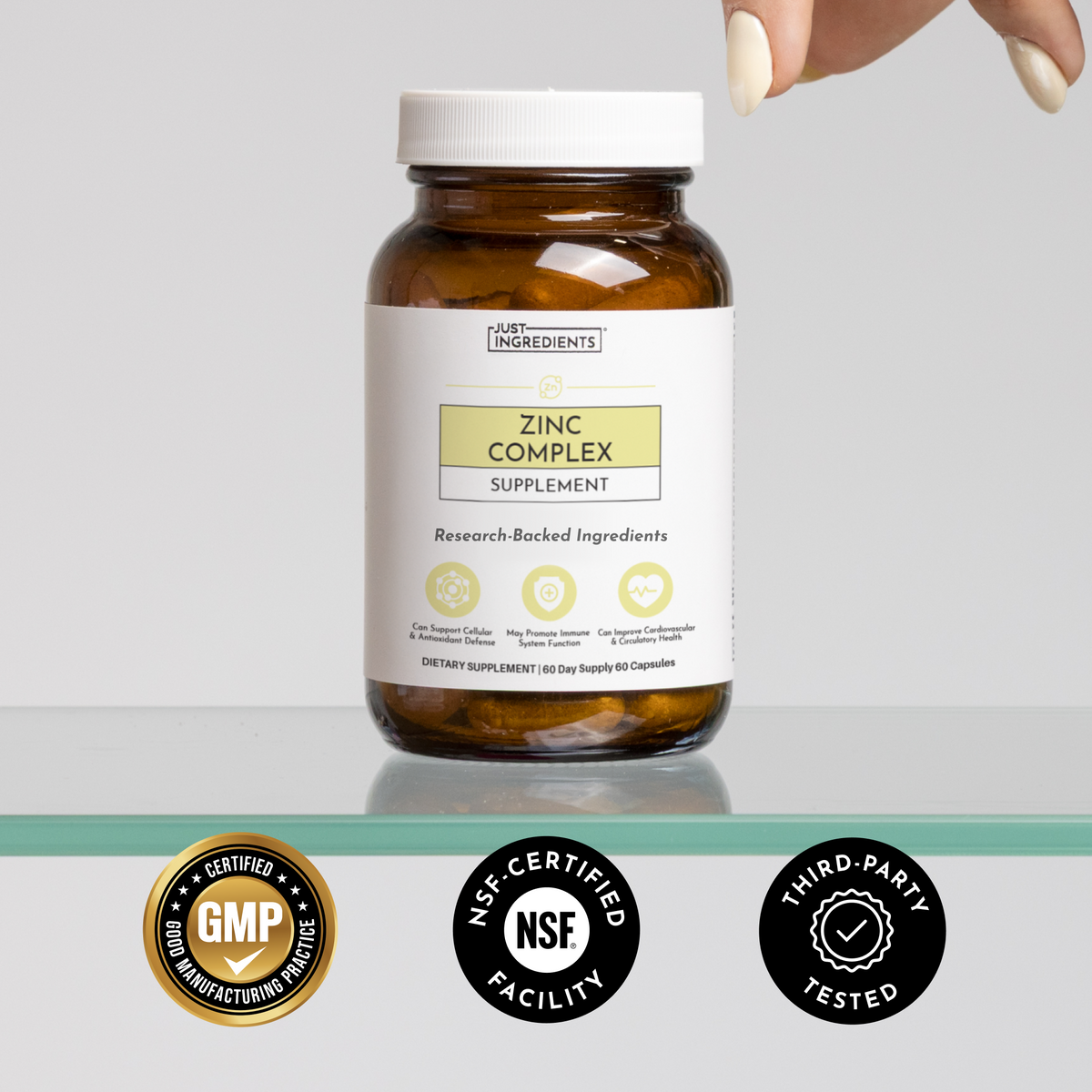 Just Ingredients Zinc Complex