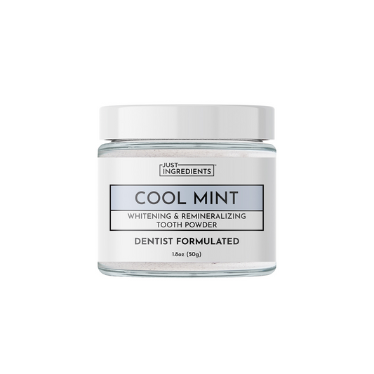 Just Ingredients Whitening Remineralizing Tooth Powder - Mint