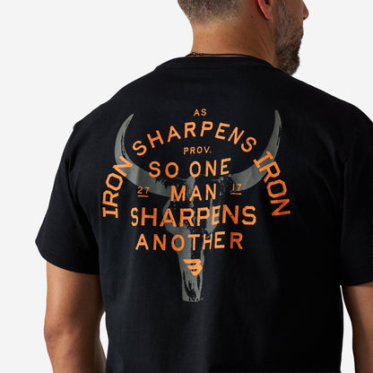Burlebo | Scripture Series T-Shirt - Proverbs 27:17