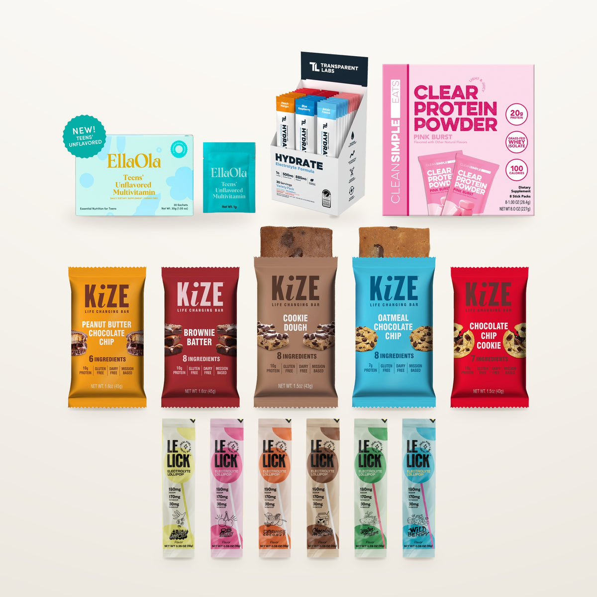 Game Day Teen Athlete Pack bundle contents