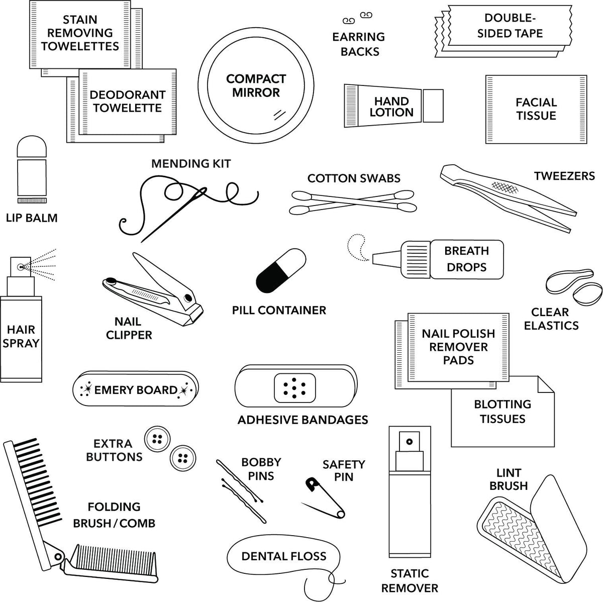 Pinch Provisions | Shemergency Survival Kit