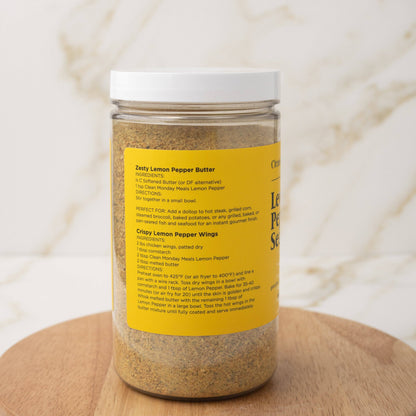 Clean Monday | Lemon Pepper Seasoning