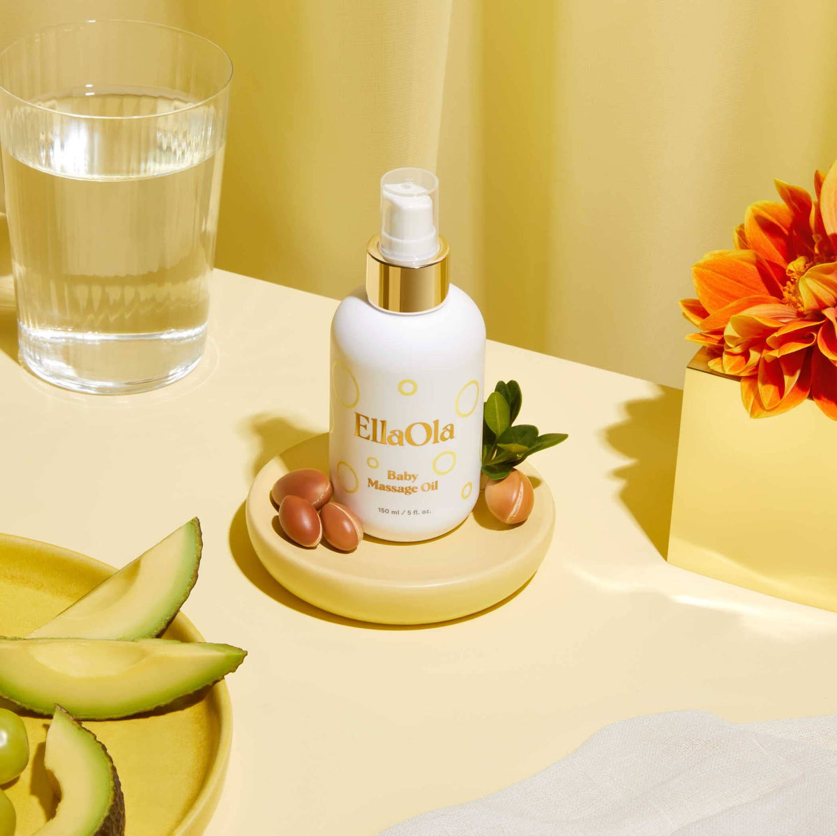 EllaOla | 100% USDA Organic Baby Massage Oil