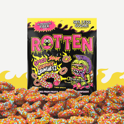 Rotten | Candy - Cruncheez / Spicy Sour / Single bag