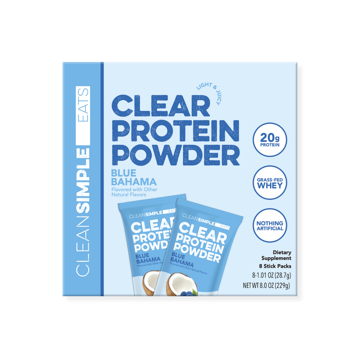 Clean Simple Eats Clear Protein Box