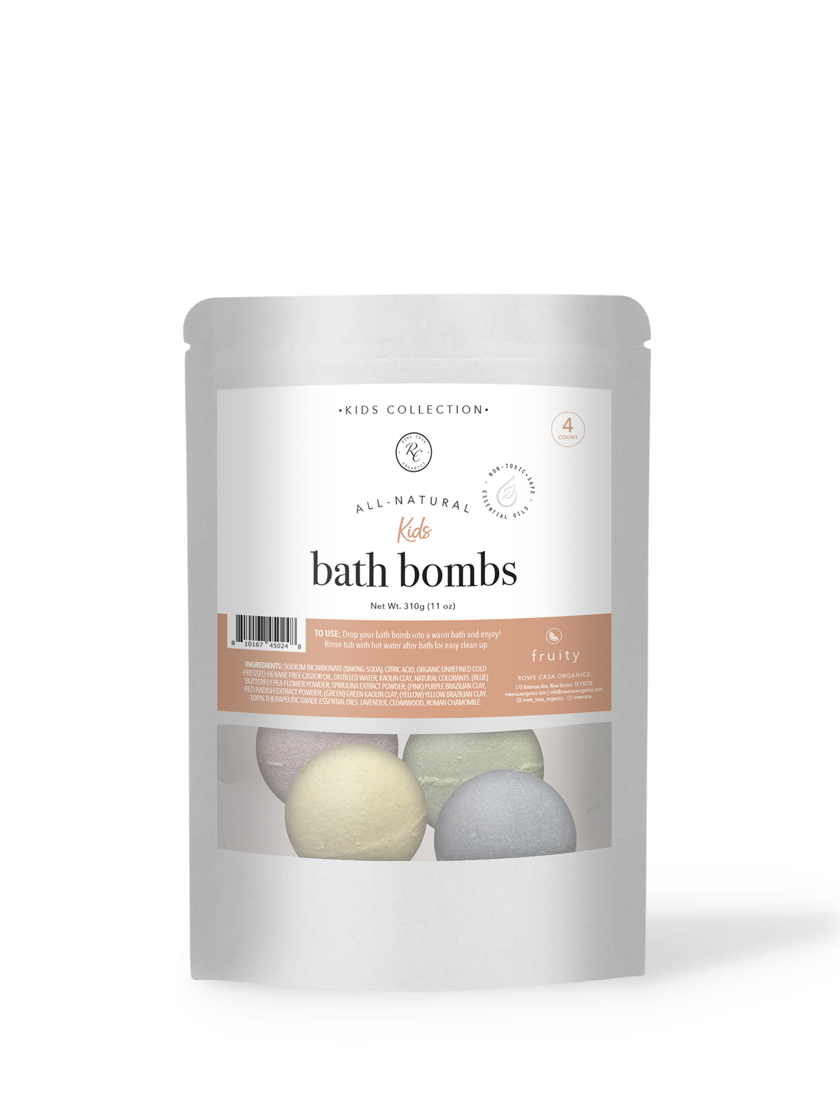 Rowe Casa | Kid's Bath Bombs