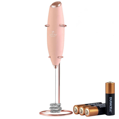 Zulay Kitchen | Tornado Milk Frother Whisk – Includes 4 AA Batteries