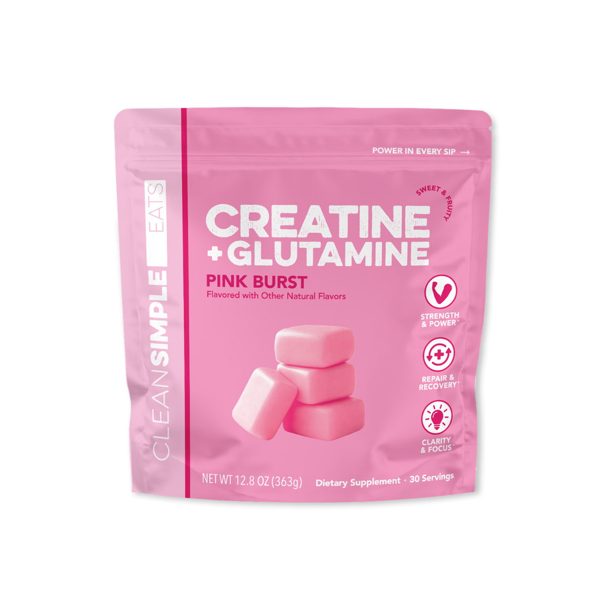 Clean Simple Eats Creatine + Glutamine