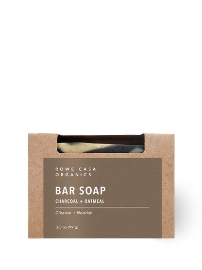 Rowe Casa | Bar Soap - Charcoal + Oatmeal