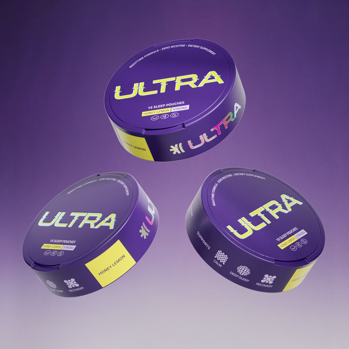Ultra Pouches Sleep – Honey Lemon