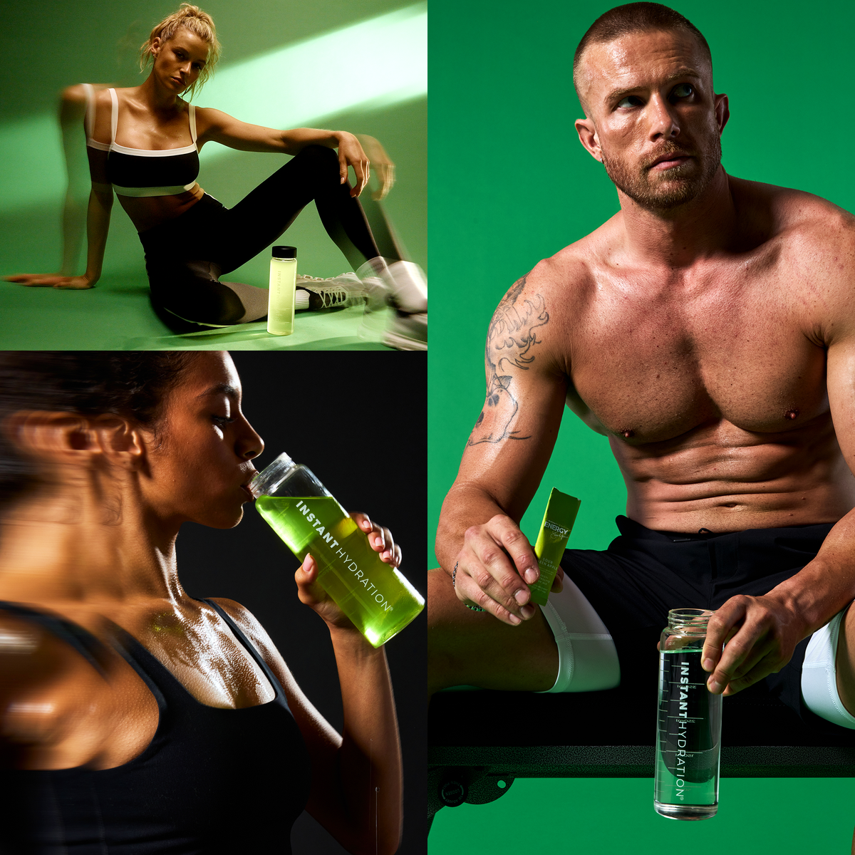 Instant Hydration Energy+ (20ct) - Sour Green Apple