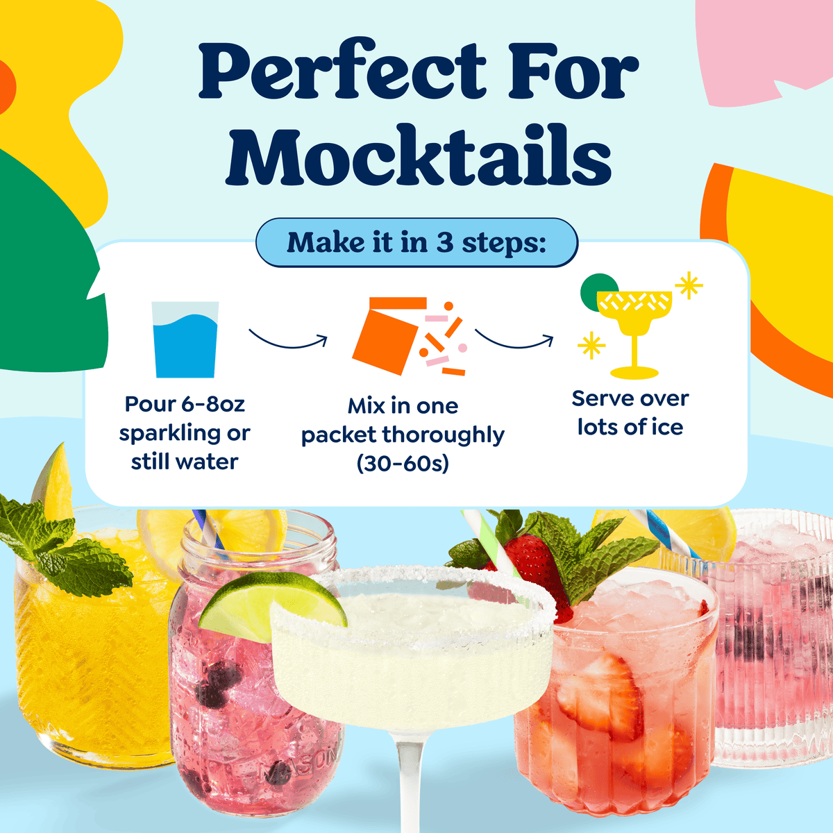 Craftmix | Variety Pack Cocktail Mixers - 12 Servings Multipack