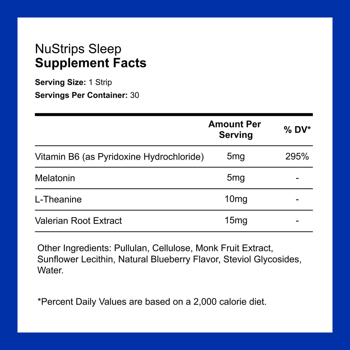NuStrips | Supplement Strips