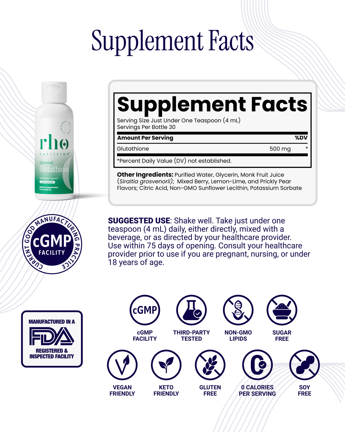 RHO Glutathione