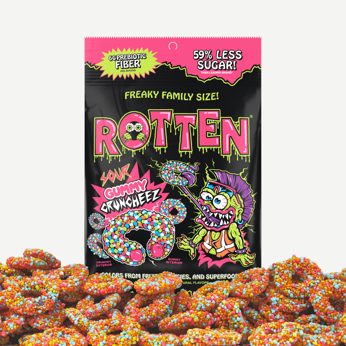 Rotten | Candy - Cruncheez / Sour / Single bag