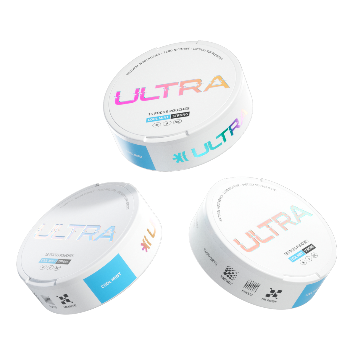 Ultra Pouches Focus (Regular) – Cool Mint