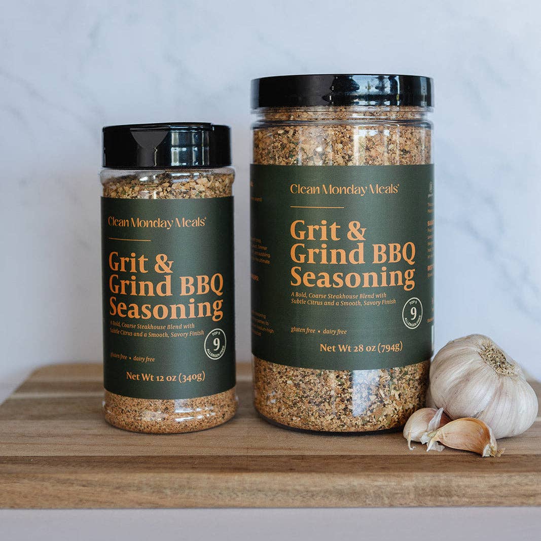 Clean Monday | Grit & Grind BBQ Seasoning