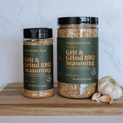Clean Monday | Grit & Grind BBQ Seasoning