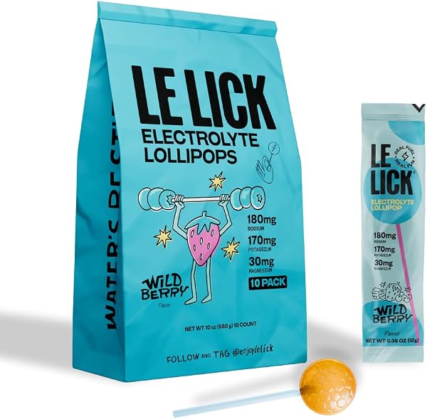 Electrolyte Lollipops - Wild Berry