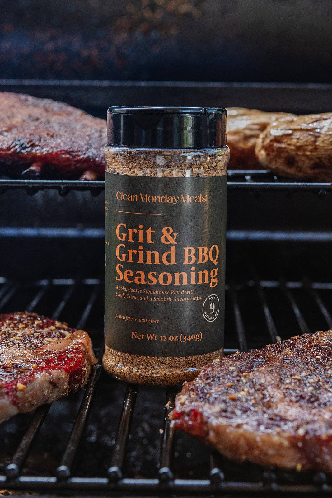 Clean Monday | Grit & Grind BBQ Seasoning