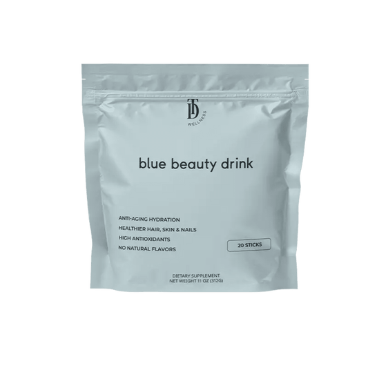 Taylor Dukes | Blue Beauty Drink