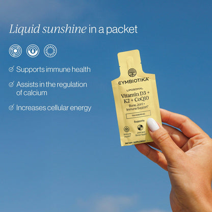 Cymbiotika | Liposomal Vitamin D3 + K2 + CoQ10