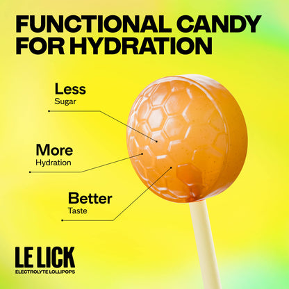 LeLick | Electrolyte Lollipops