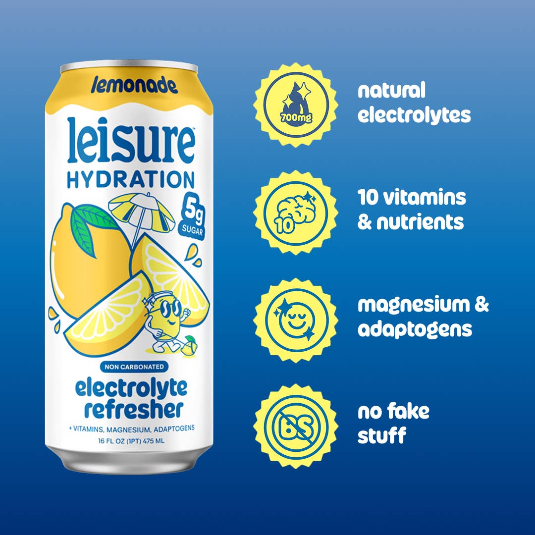 Leisure Hydration | Hydration Electrolyte Drinks