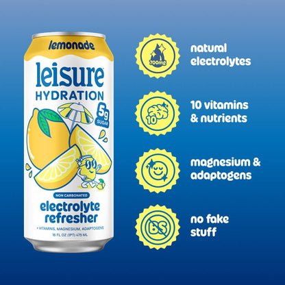 Leisure Hydration | Hydration Electrolyte Drinks