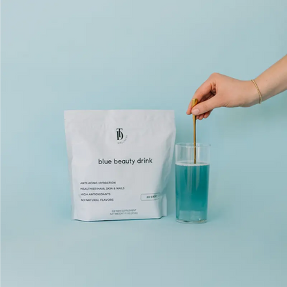 Taylor Dukes | Blue Beauty Drink