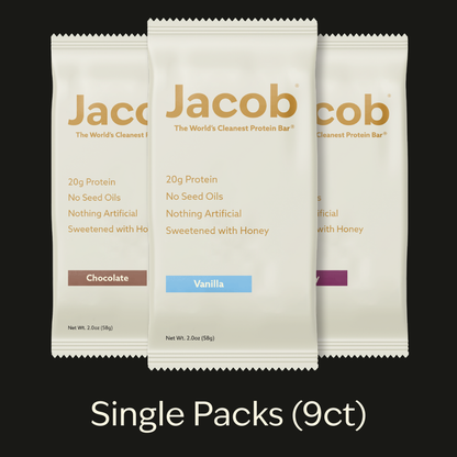 Jacob | Protein Bar - Grass-Fed Organic Snack Bar