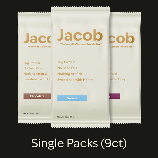 Jacob | Protein Bar - Grass-Fed Organic Snack Bar