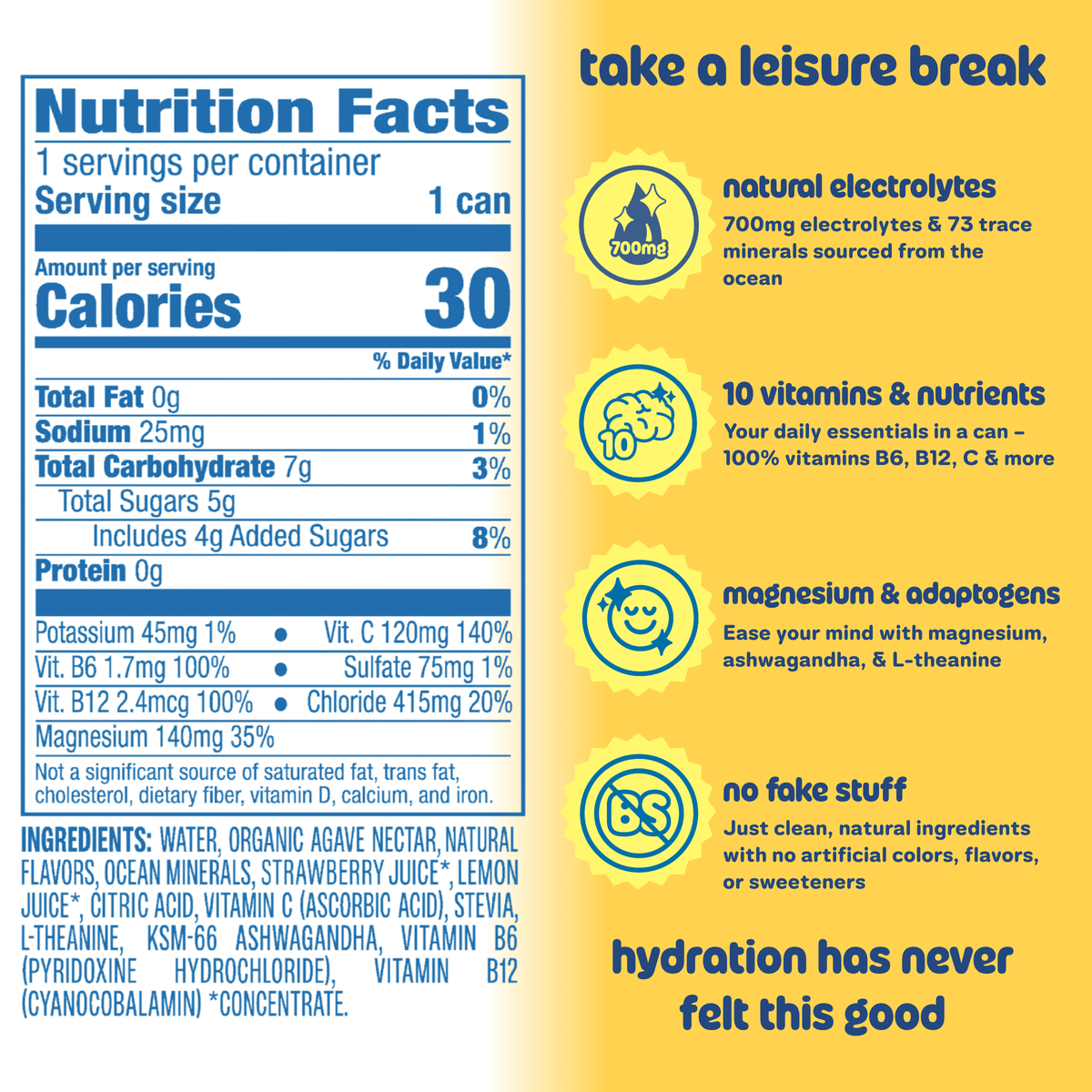 Leisure Hydration | Hydration Electrolyte Drinks