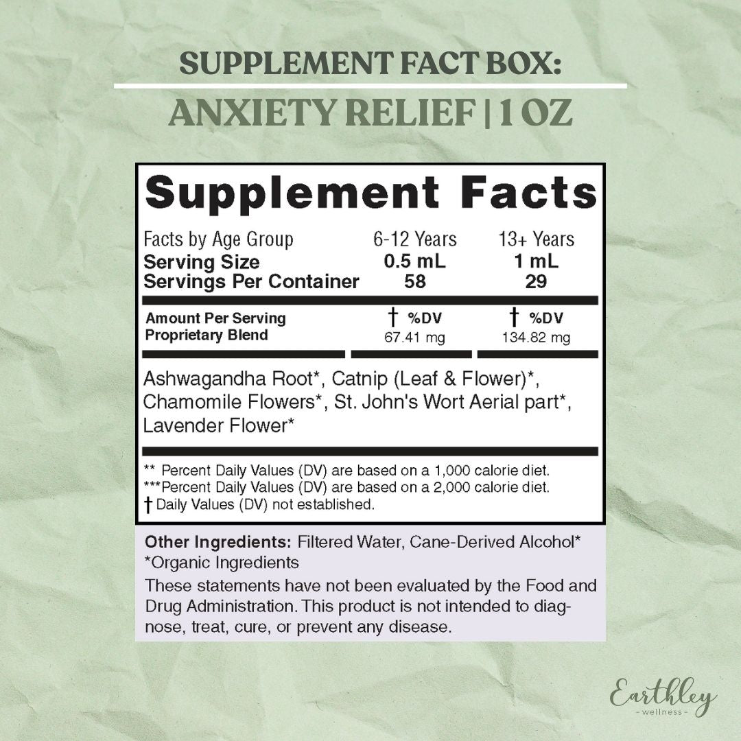 Earthley Anxiety Relief