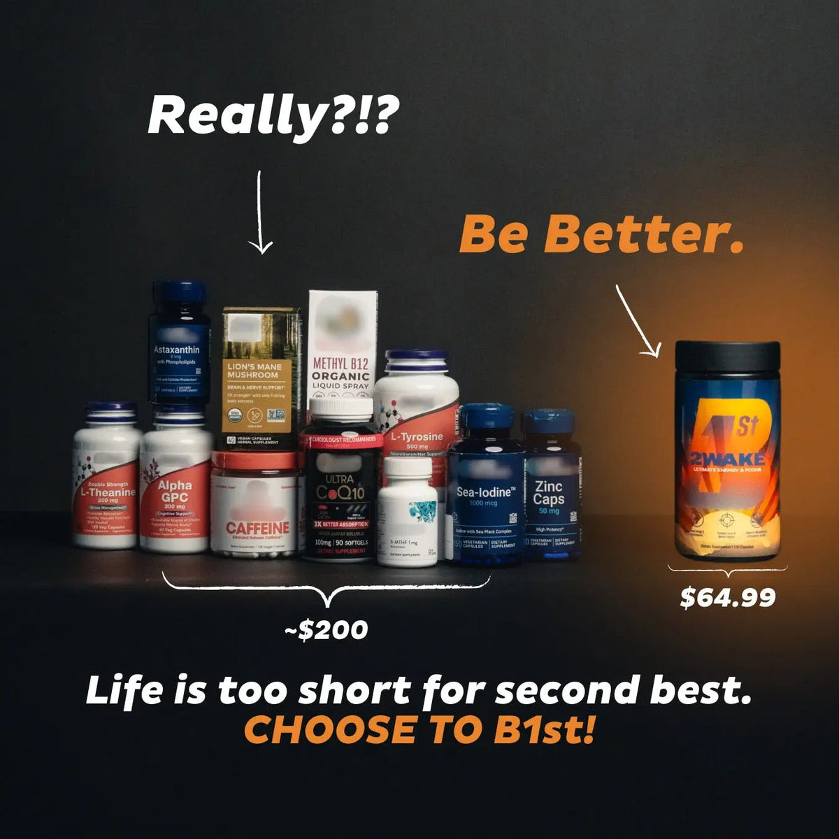 B1st 2WAKE this-not-that comparison