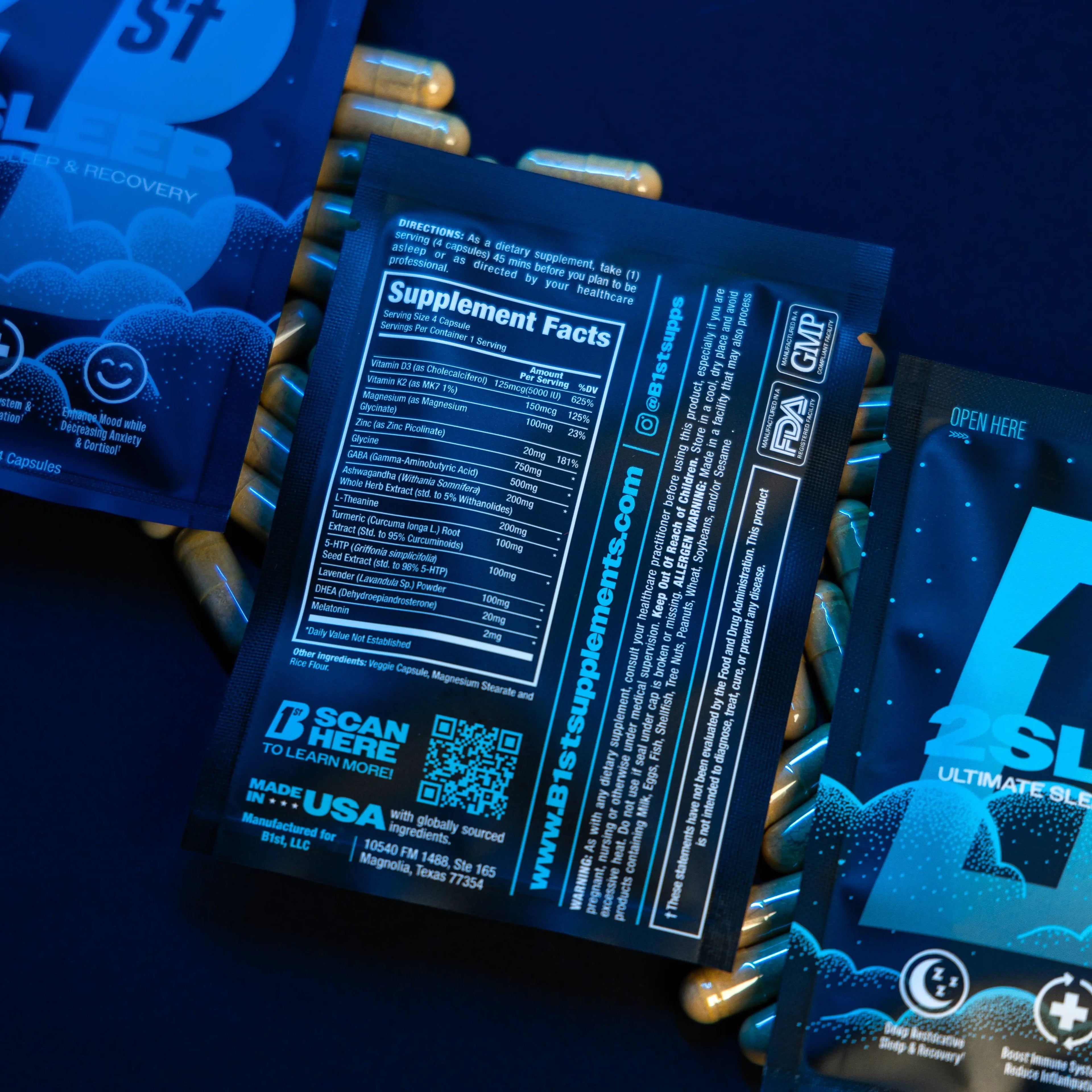 B1st 2SLEEP - Sleep Aid Sample