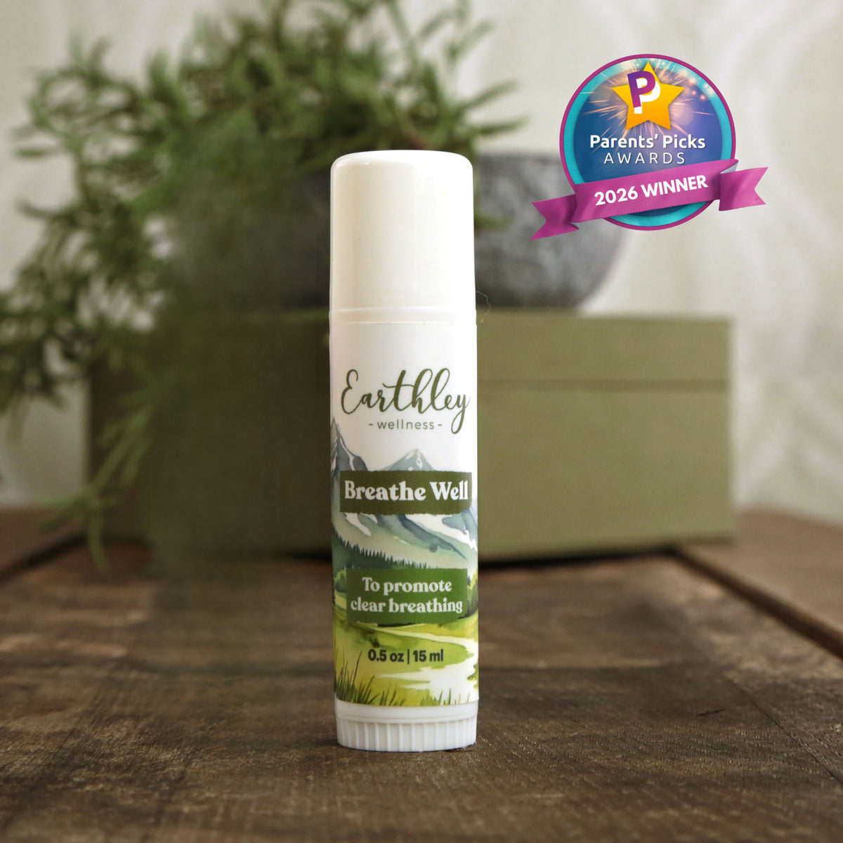 Earthley Breathe Well Salve Stick