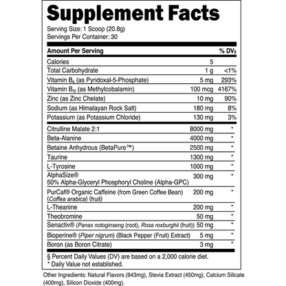 Transparent Labs | Bulk Pre Workout