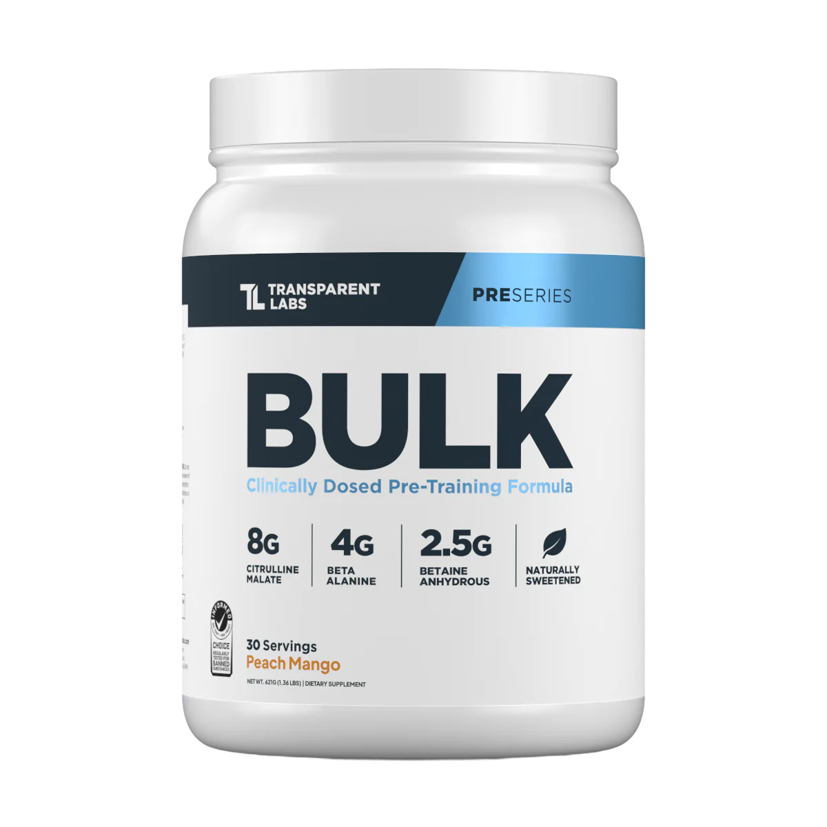 Transparent Labs | Bulk Pre Workout