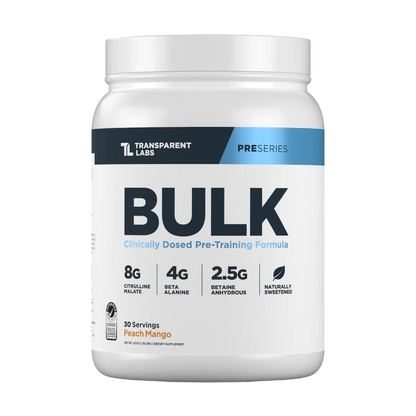 Transparent Labs | Bulk Pre Workout