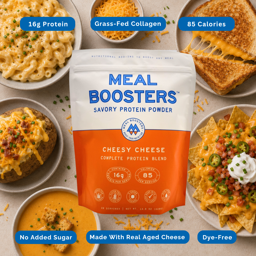 Meal Boosters | Collagen Protein - Cheesy Cheese, 20 Servings