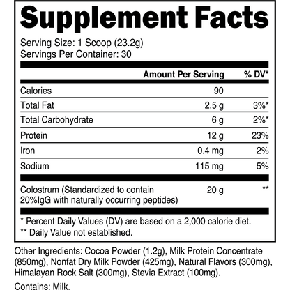 Transparent Labs | Colostrum - Unflavored