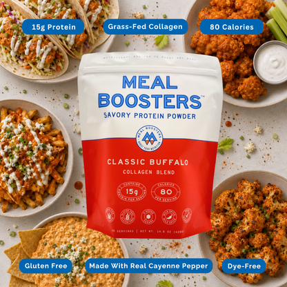 Meal Boosters | Collagen Protein - Classic Buffalo, 20 Servings