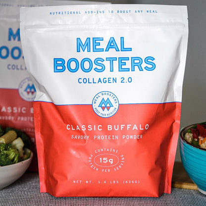 Meal Boosters | Collagen Protein - Classic Buffalo, 20 Servings