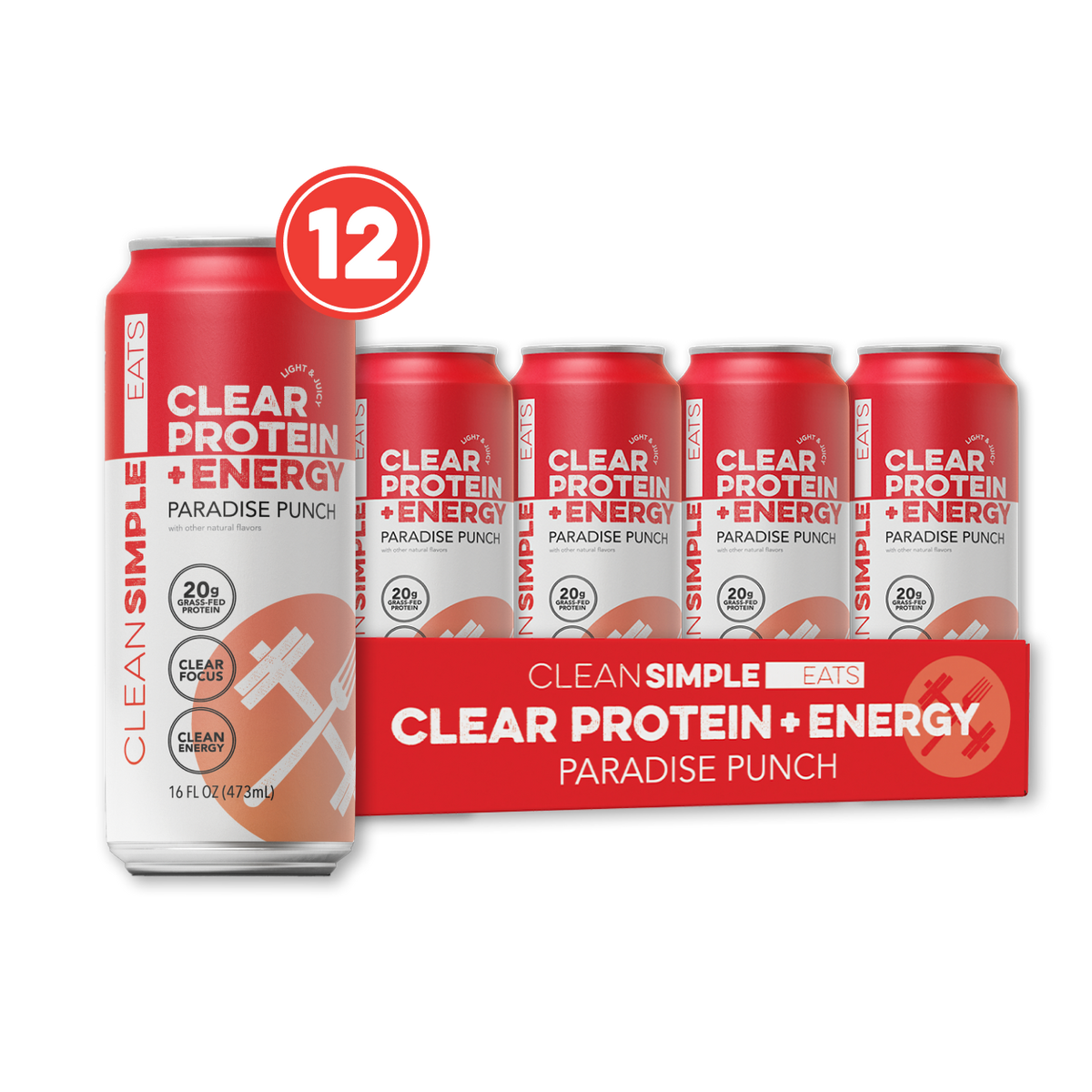 Clean Simple Eats | Clear Protein RTD - Paradise Punch
