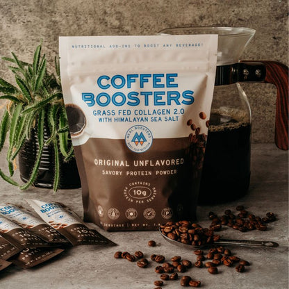 Meal Boosters | Coffee Boosters Collagen + Electrolytes - Unflavored, 20 Servings