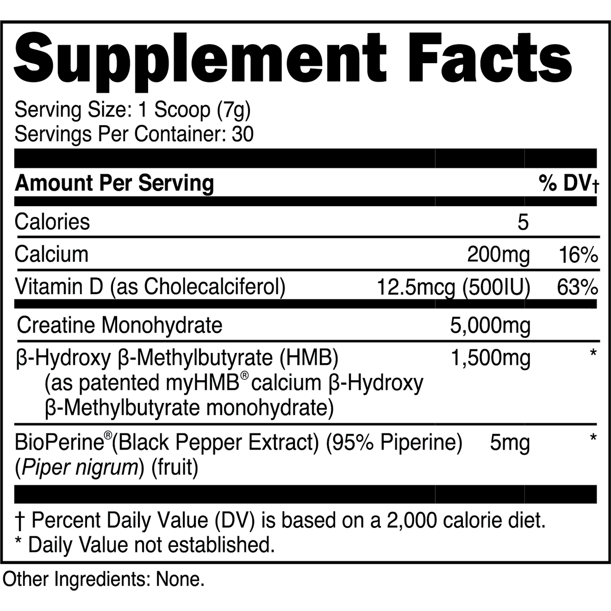 Transparent Labs | Creatine HMB