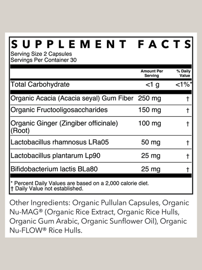 Rowe Casa | Gut + Digestive Probiotic, 60 servings