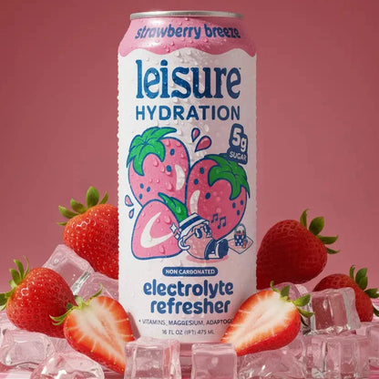 Leisure Hydration | Hydration Electrolyte Drinks - Single / Strawberry Breeze