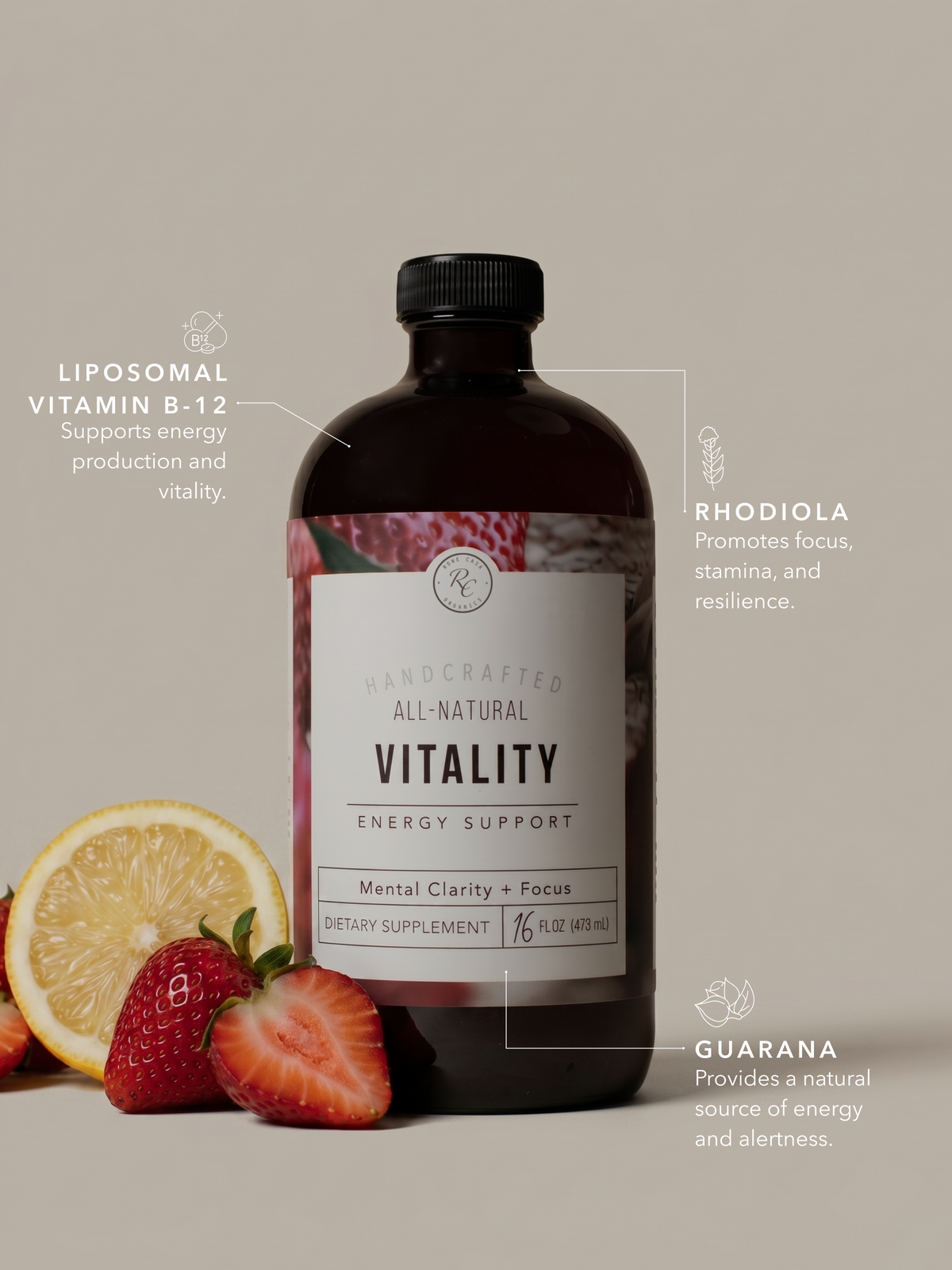 Rowe Casa | Vitality Energy - Decaffeinated
